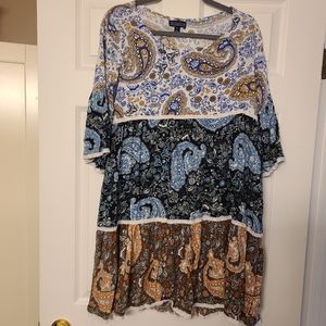 3 / $75 - Paisley Dress - Wind River - Size sm